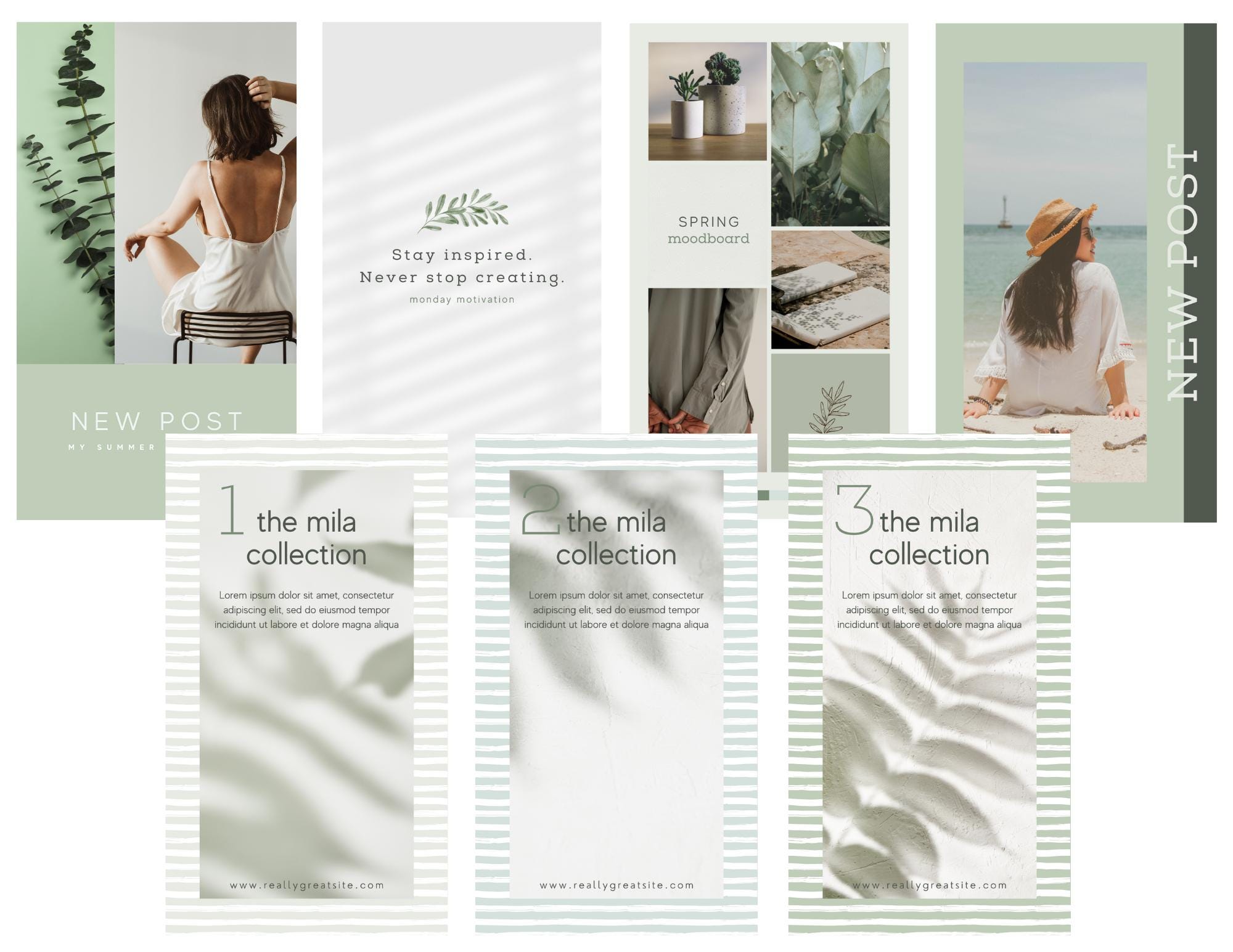 Coastal Instagram stories. Instagram story templates. Coastal chic story design. Social media story templates. Coastal aesthetic stories.